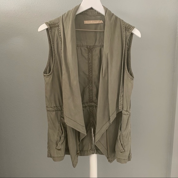 Max Jeans Jackets & Blazers - Max Jeans Tencel Utility Vest